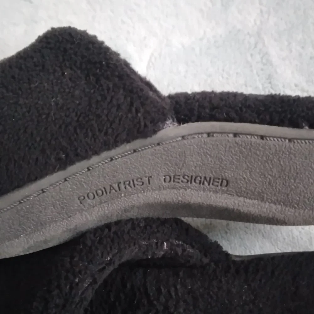 Vionic Women's Gemma Black Slide Slippers Sandal Size 5 - Picture 7 of 8
